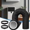 Portable AC Hose Insulation Protective Tube Wrap AC Hose Duct Vent Insulation Sleeve For Home Living Room Kitchen Apartment