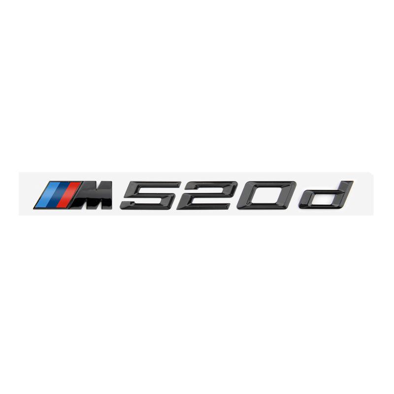 BMW Rear Emblem M Lettering Modification for 330i, 325li, 430i, 530i, 540li