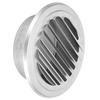 Ventilation Pipe Cover Flat Grille Duct Vent Hood 304 Stainless Steel 125mm Diameter Windproof Insectproof