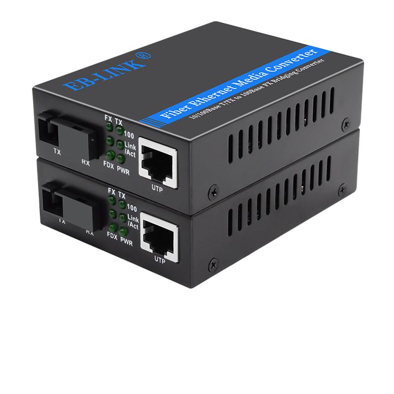 EB-LINK 100M Fiber Optic Transceiver