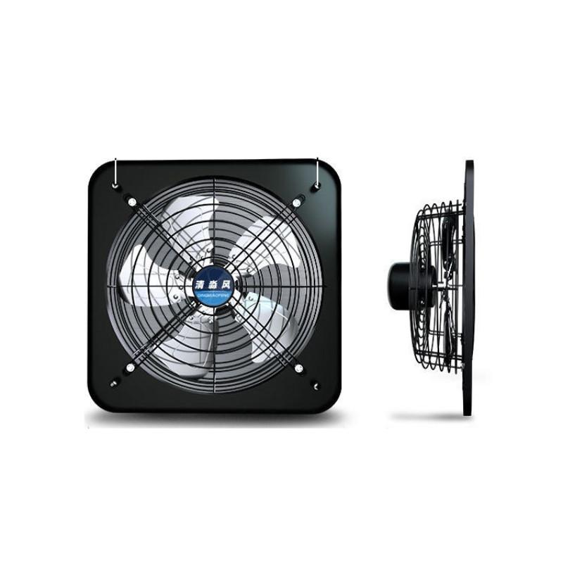 Tuvalet Mutfak Alüminyum Alaşımlı Aspiratör Ev Tipi Davlumbaz Pencere Tipi Güçlü Rüzgar Havalandırma Fanı Yağ Dumanı Tahliye Ekipmanı