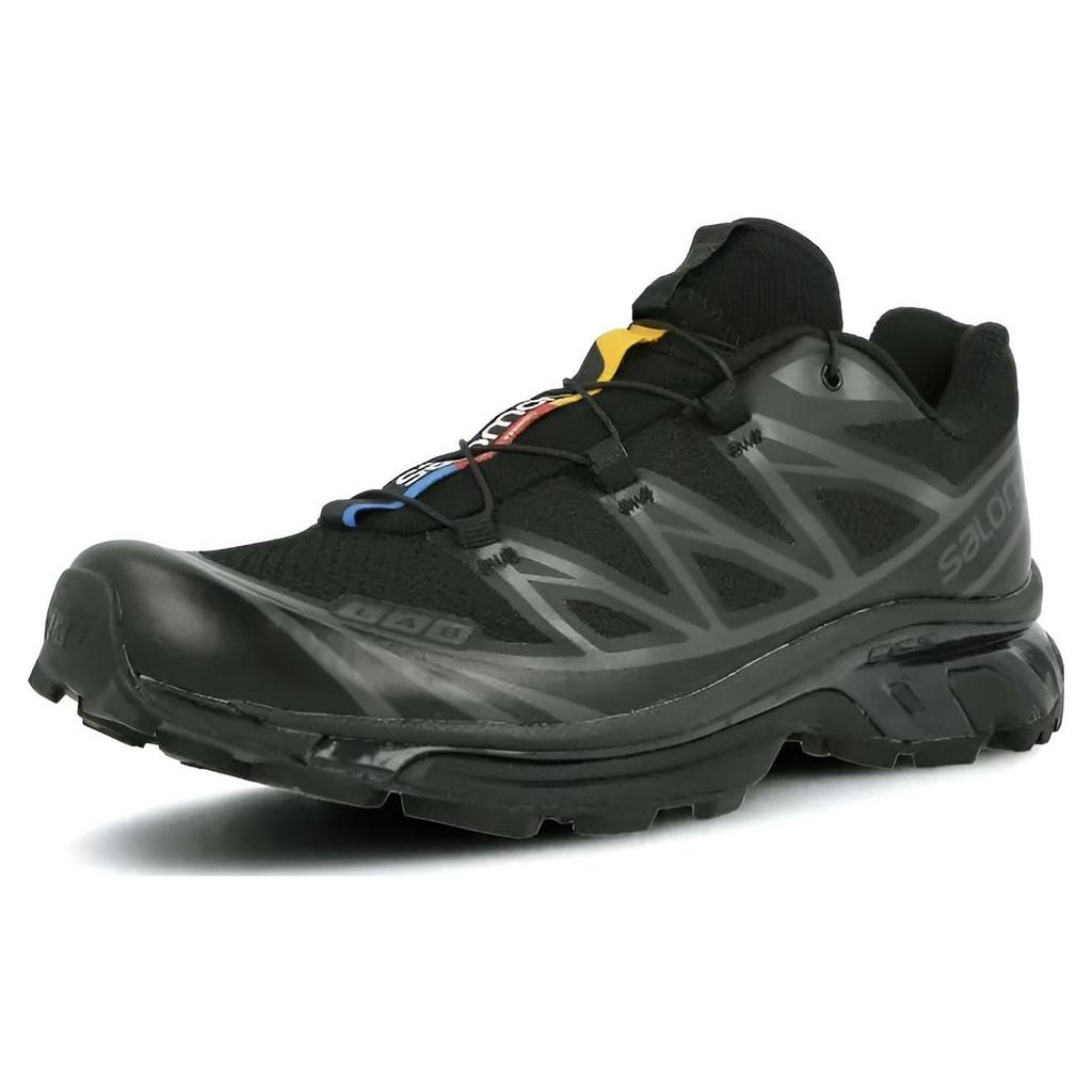 Salomon XT-6 S/Lab Comfortable Trendy Shock Absorbing Non-Slip Wear-Resistant Low-Top Casual Running Shoes Men sneaker Black 410144