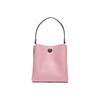 Coach Charlie 21 Signature Logo Charm Pebble Leather Bucket Bag Women bags Pink 89102-V5PTP