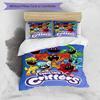 3pcs Smiling Critters1 Pattern Bedding Set Duvet Cover Set Includes Duvet Cover &pillowcases, Perfect All Season Bedroom Decoration & Gift