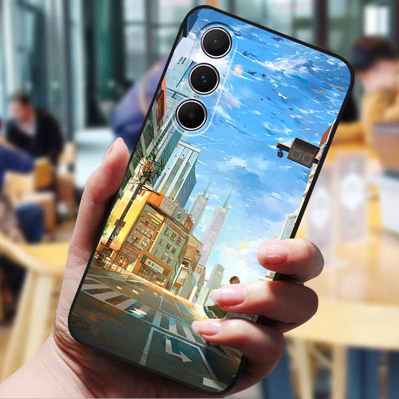 For Samsung A55 A25 A35 A05 A05S 4G 5G A15 A34 A54 A14 5G Cases Soft TPU Silicone Phone Covers for Samsung Galaxy A34 A54 Coque