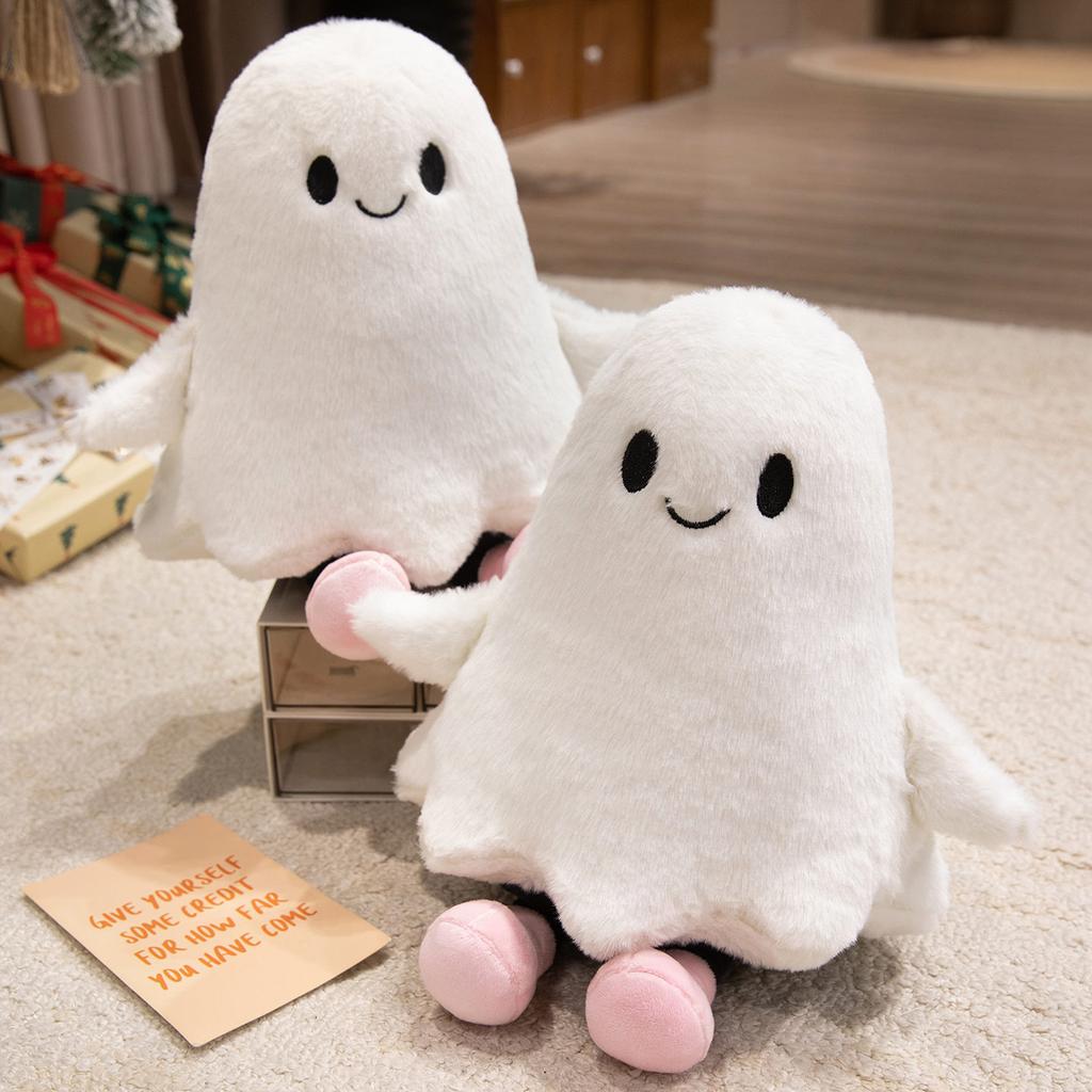 Cartoon Cute Ghost Doll Plush Toy Elf Doll Girl Soothing Rag Doll Halloween Gift