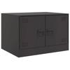 VidaXL Coffee Table Black 67x50x44 Cm Steel, Side Table, Living Room Table, Tea Table, End Table, Side Table, 841727
