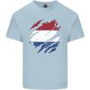 Torn Netherlands Flag Holland Dutch Day Football Unisexs Light Cotton TShirt