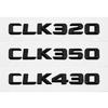 Car-Styling For Mercedes Benz CLK350 CLK320 CLK430 Trunk Rear Number Letters Badge Emblem Sticker For C208 C209