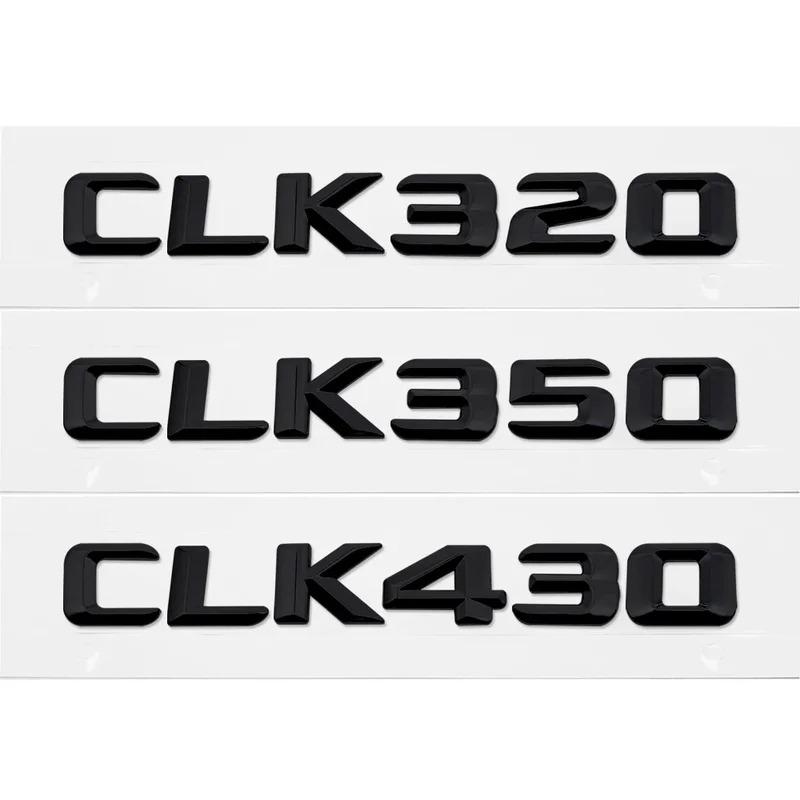 Car-Styling For Mercedes Benz CLK350 CLK320 CLK430 Trunk Rear Number Letters Badge Emblem Sticker For C208 C209