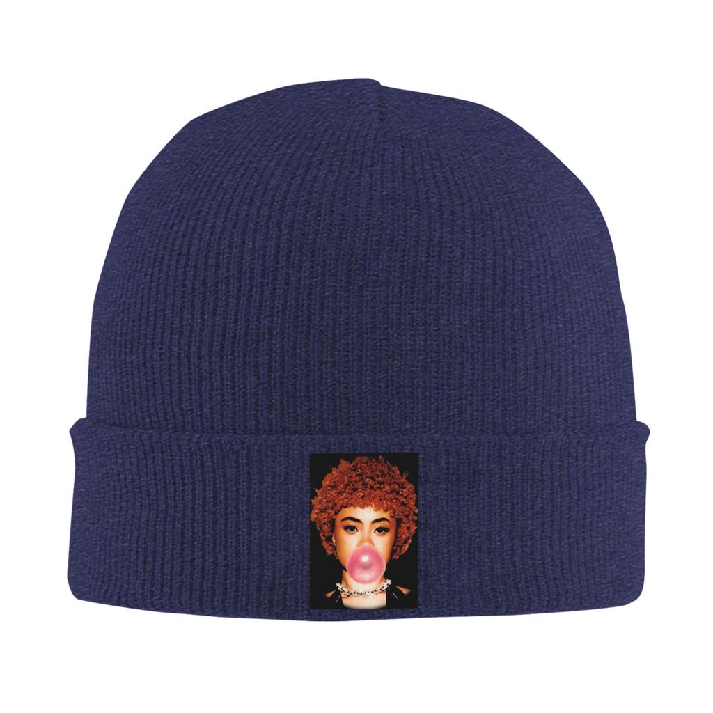 Ice Spice Warm Knitted Cap Winter Knit Bonnet Hat Skullies Beanies Hip Hop Caps for Unisex