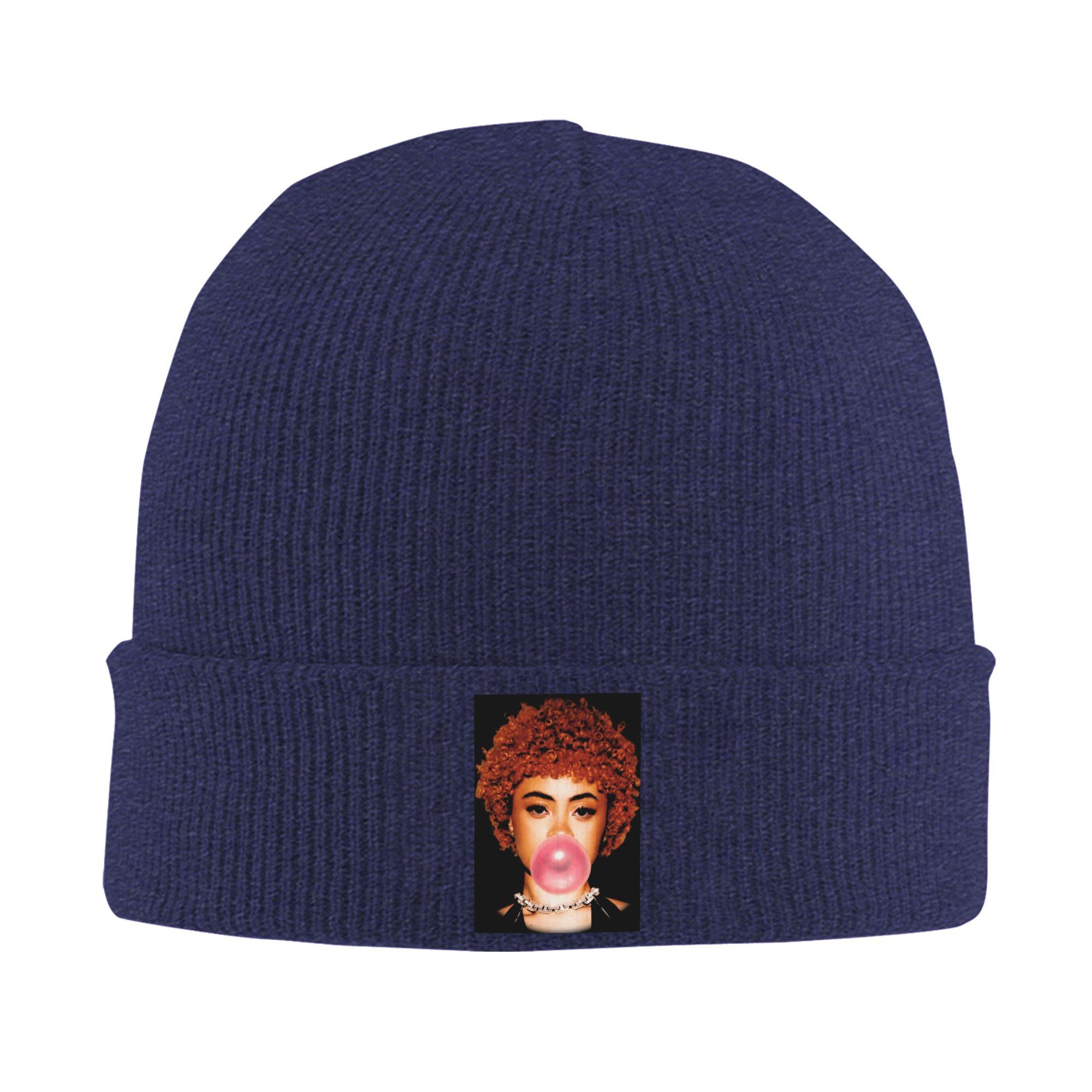 

Ice Spice Warm Knitted Cap Winter Knit Bonnet Hat Skullies Beanies Hip Hop Caps for Unisex One Size