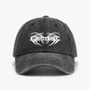 Cappellino da Baseball con Stampa Ghostemane moda Vintage Cappello in Denim Usurato visiera da golf estiva Cappelli Snapback Regolabili