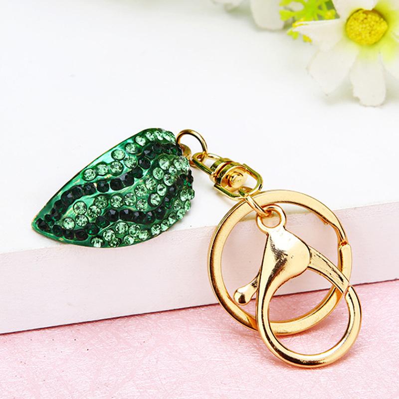 Creative Bling Rhinestone Watermelon Fine Workmanship Portable Bag Pendant Fashion Jewelry Decor Gift For Friends Bag Charm