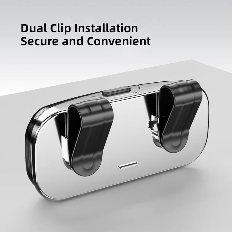 Dla samochodu Jeep Osłona przeciwsłoneczna Etui na okulary Uchwyt Organizer ochronny Dla Jeep Grand Cherokee Wrangler JK Gladiator Compass Renegad