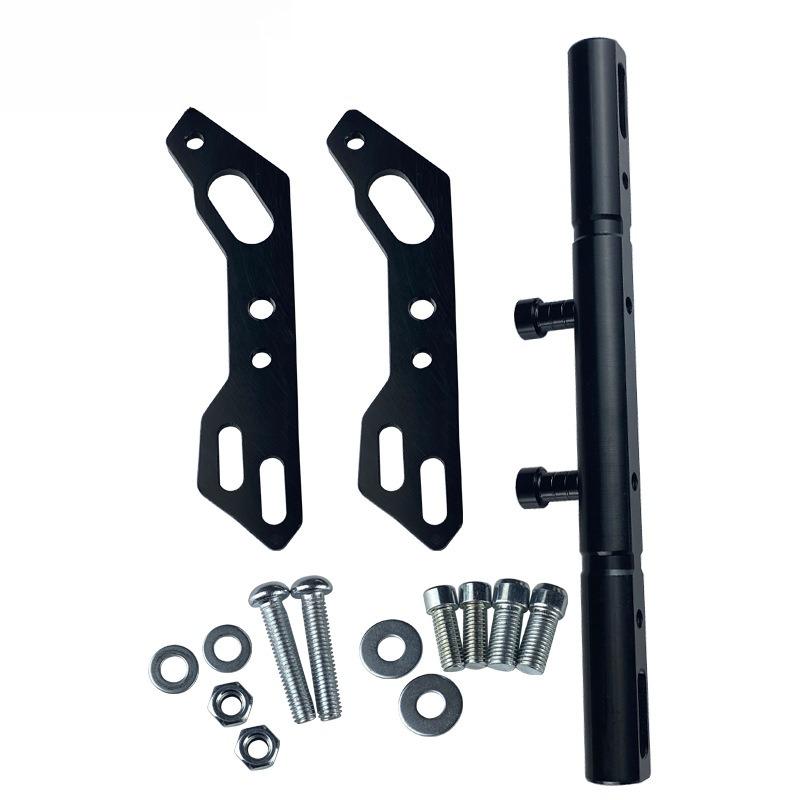 Motorcycle Electric Vehicle Modified CNC Accessories Faucet Handlebar Butterfly Balance Bar Extended Aluminum Alloy Bracket