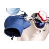 INFIMO Fiber Neoprene Motorcycle Handlebar Waterproof and (Osaka Materials) Denim-Style Cover, Cold-Weather, Navy, DHC-04