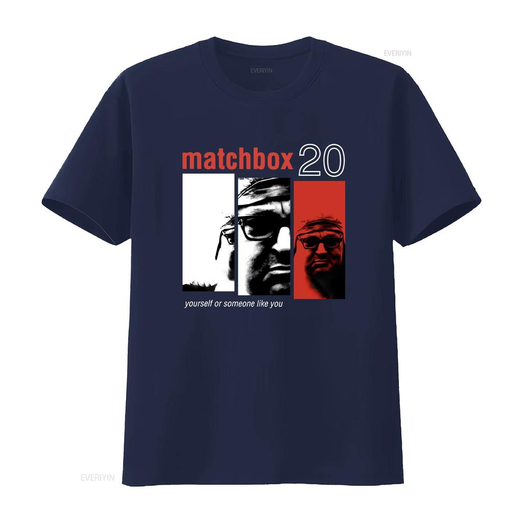Matchbox Twenty Yourself or Someone Like You Alternative Rock Music T Shirt vintage Washed Stretched Breathable Soft