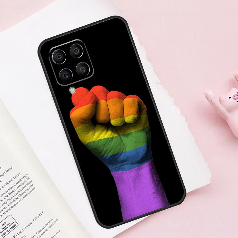 Gay Pride Rainbow Flag For Samsung Galaxy M13 M23 M33 M53 M30s M31s M32 M52 M12 M55 M15 M20 M21 M51 M34 M54 Case