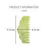 Natural Jade Massage Comb Set For Head Spa Acupuncture Therapy Trigger Point Relaxation Beauty Scraping Tool Jade Massager