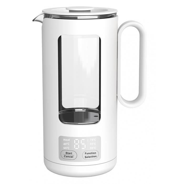 Bollitore - all'ingrosso - 6 temperature - mantenimento in caldo - 0,5l - recipiente in vetro e acciaio inox