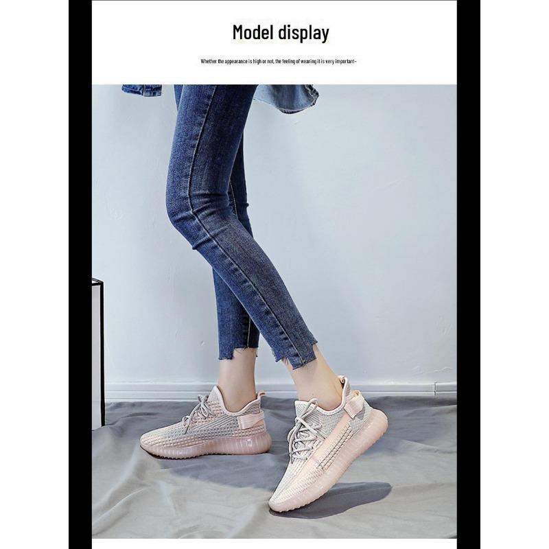 Women's Casual Breathable Shoes - Lightweight, Versatile, Soft Sole for Running & Walking In Spring and Autumn
