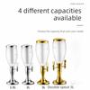with Icicles Beer Tower 1.5/2/3L Drink Holder Double-Headed Beer Dispenser  KTV Use