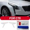 2 Pcs Car Headlight Protective Film Headlamp Transparent Black TPU Sticker For Cadillac CT6 XT4 XT5 XT6 XTS ATS Accessories