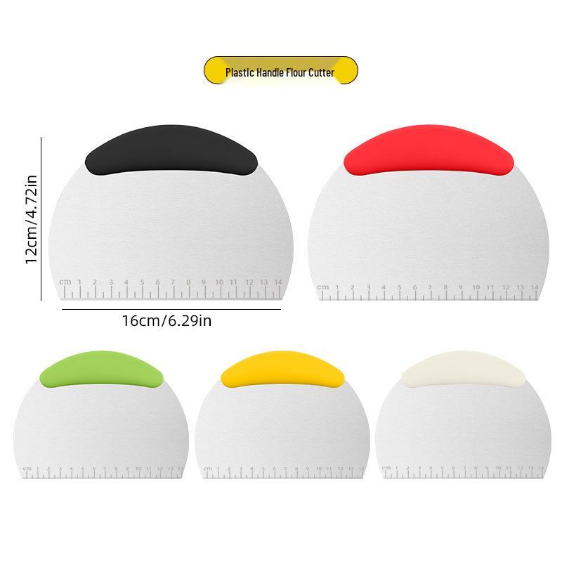 Rattan Bread Proofing Basket Set with Dough Mixer, Scraper & Silicone Brush