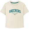 Knit Breathable Round Neck Short Sleeve Quick Dry T-Shirt Women Tops L226W051-029Y