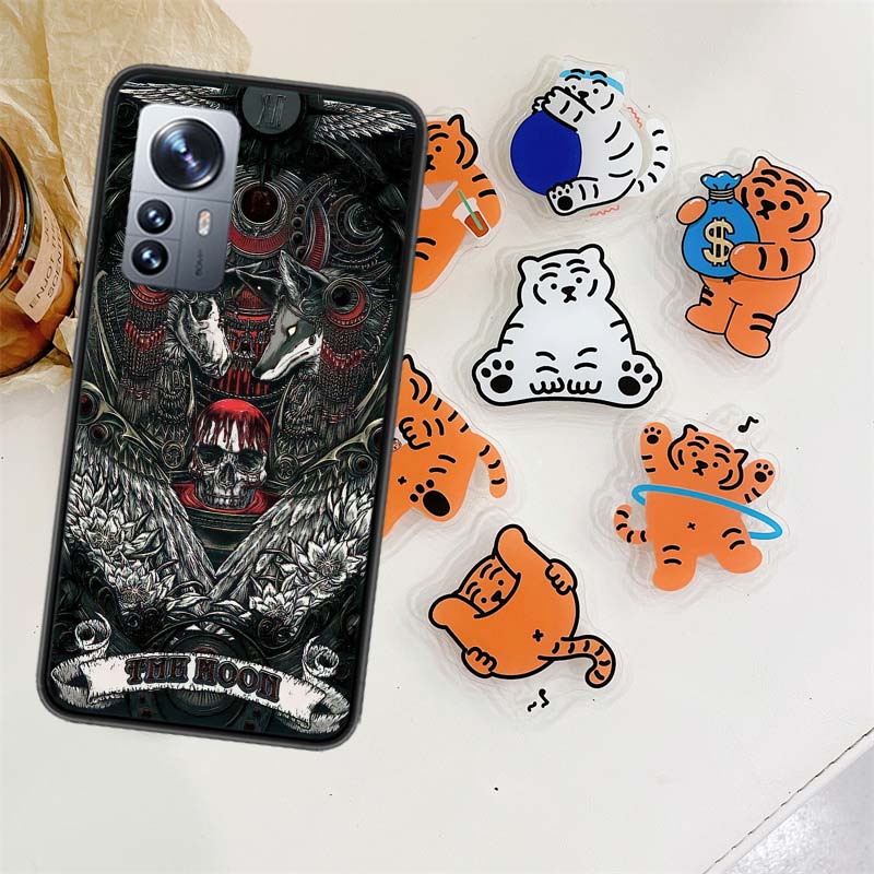 Metal Tarot Cards Phone Case For Xiaomi Poco X7 X6 M8 M7 M6 M4 M3 X4 Pro F7 Ultra M5S Mi 14 14T 15 15T 12T 10T Pro 12S 12 11 Lit
