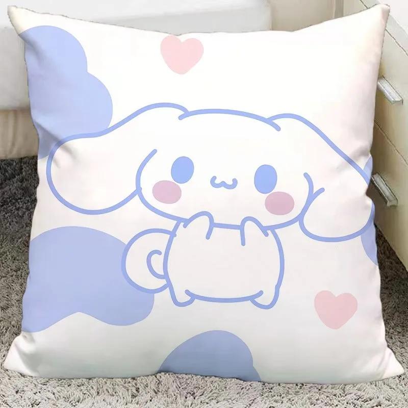 1pcs Cute Cartoon Cinnamon Dog Pillow Cover Room Decoration Pillowcase Sofa Cushion Cover Home Decoration