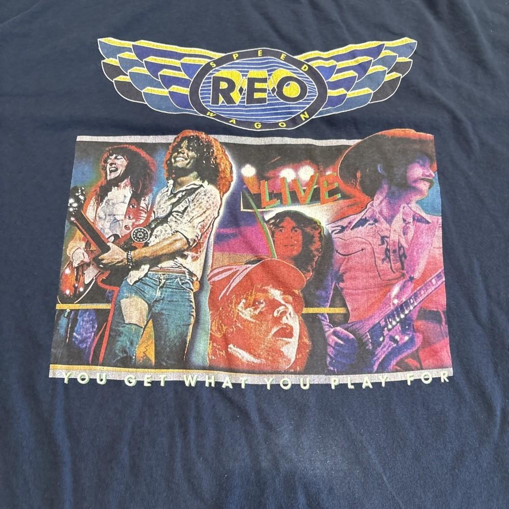REO Speedwagon Cotton Navy Shirt Unisex Concert S to 5XL Free Shipping MQ352 Unisex T-Shirt