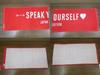 [USED] BTS WORD TOUR LOVE YOURSELF SPEAK YOURSELF JAPAN EDITION Towel Red