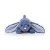 Apricot Lamb Dark Blue Sleeping Bunny Plush Toy for Soft and Fluffy Dark Blue Sleeping Bunny for Girls and 32cm Kids, Cute, Boys,