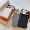 Applicable to iPhone11Promax carbon fiber pattern magnetic mobile phone case Apple 11 metal lens frame all-inclusive PC case