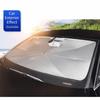 Retractable Car Parasol Thermal Insulation Car Sun Shade Car Umbrella  Sunlight Exposure