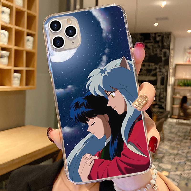 

Мягкий силиконовый чехол из ТПУ с аниме Inuyasha Sesshomaru для iPhone 13 12 11 Pro Max XSMax X XS XR 7 8 Plus SE2020 12 Mini Cover iphone 13