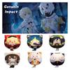 Cartoon Impact Genshin Spherical Plush Doll Pillow Pendant Soft Cushion Stuffed