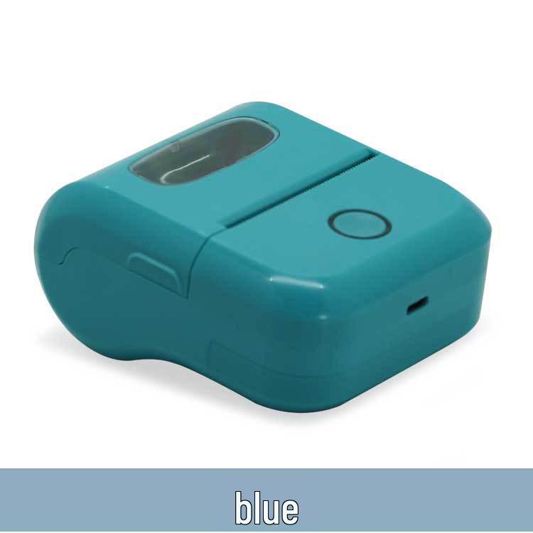 Dapu Micro DP-HT202 Портативный Bluetooth-принтер для чеков и кассовых ведомостей - Работа без рук синий
