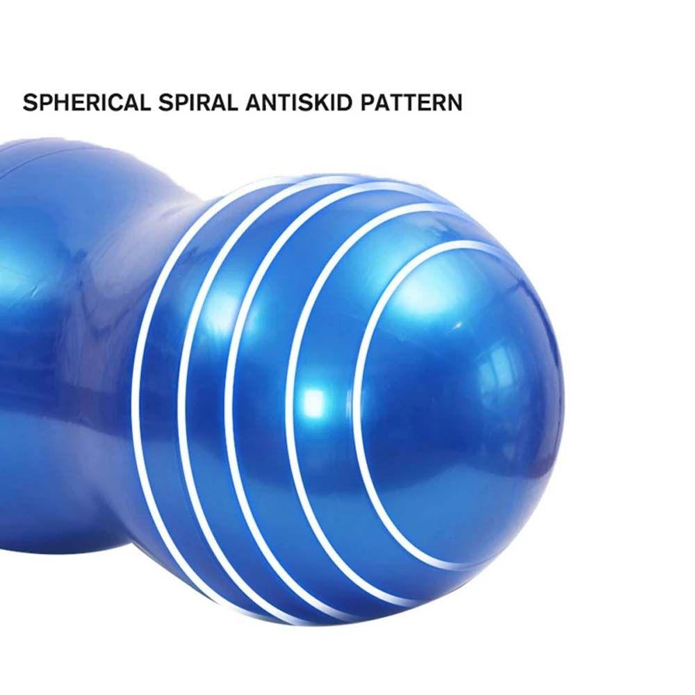 Thickened Peanut Ball 45*90CM Yoga Fitness Ball Balance Sports Pilates Yoga Ball  Adult Fitness