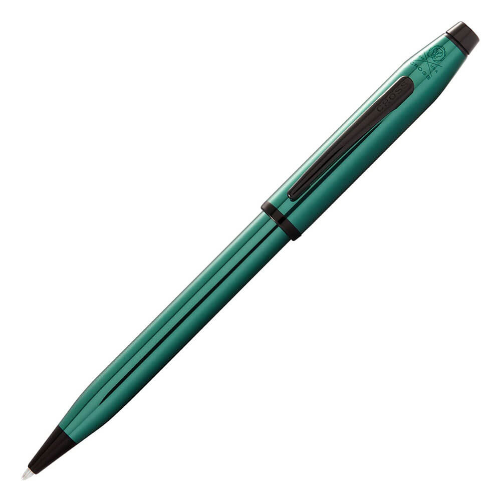 Cross Century II Translucent Green w/ Black Trim Pen (Ballpoint)