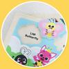 Certificat KC – Puzzle cu piese din lemn Pinkfong 4 piese (Animal Sălbatic / Insectă) 3 Opțiuni