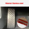 Für Volkawagen VW Golf 8 MK8 2022 Edelstahl Auto Fußstütze Pedal Rest Abdeckung Pads Fall Borte Aufkleber Zubehör