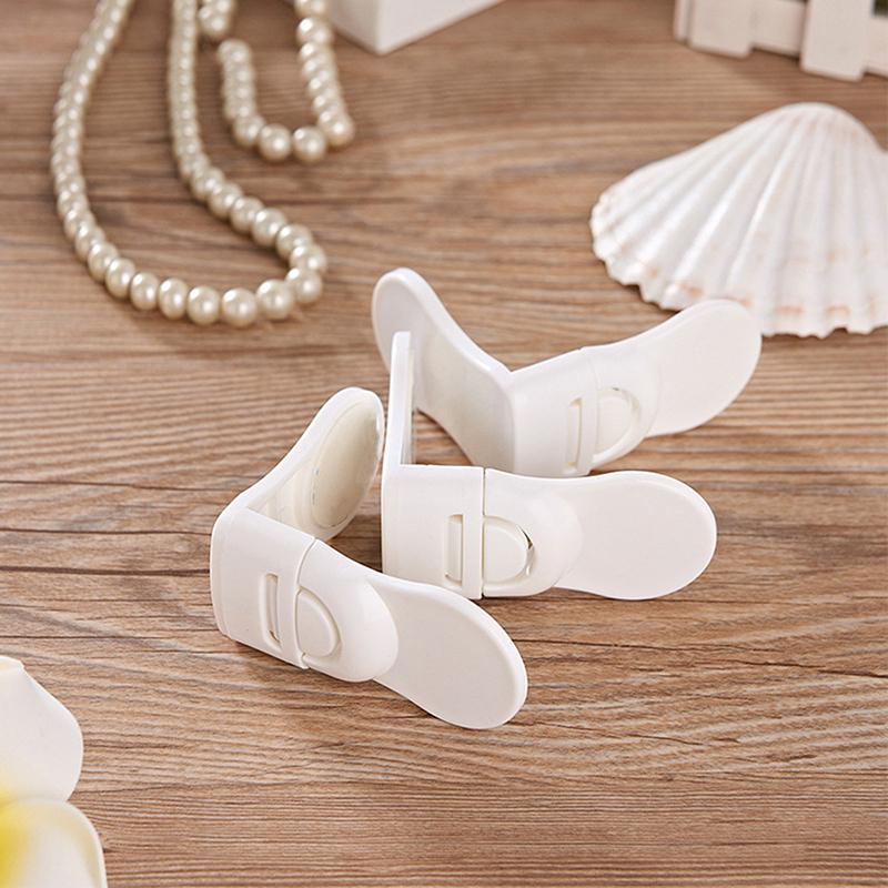1Pc Children Safety Drawer Lock Kids Anti-Pinching Hand Cabinet Drawer Locks Home Security Protection Plastic Locker Buckle