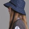 WHITE SANDS Denim-like Jacquard Bucket Hat Catherine
