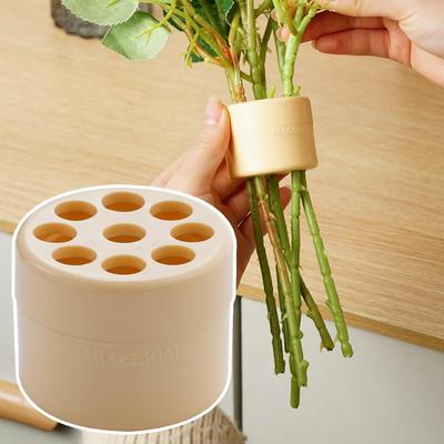 Ikebana Stem Holder,Ikebana Stem Holder, Bouquet Twister Flower Arrangement DIY, Stem Holder for Vases, S/L Size
