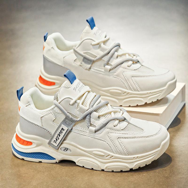 Mesh breathable youth outdoor sports and leisure dad shoes platform running shoes 39