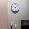 Battery Operated Hanging Clock 8 Inch Round Wall Clocks Nordic Modern Wall Mounted Clock  Home