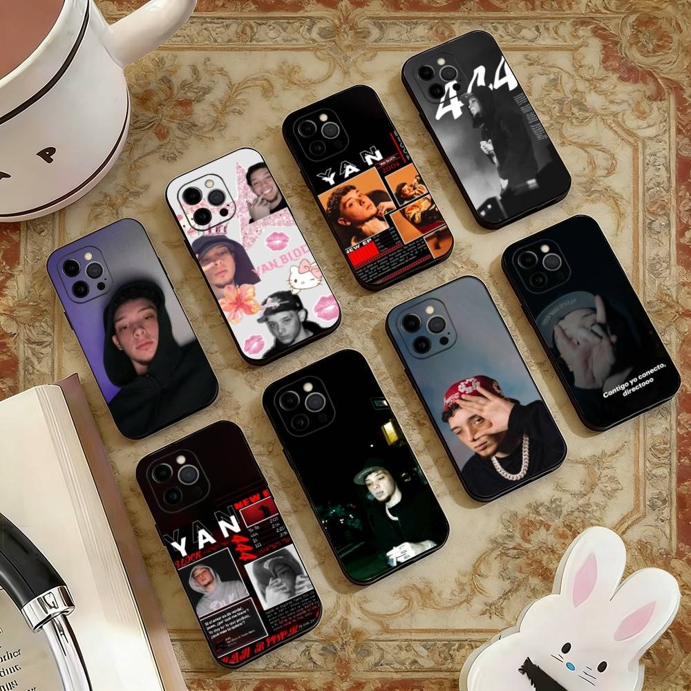 Rapper-Yan Block 111 444 Phone Case Silicone Soft For IPhone 17 16 15 14 13 12 11 X XR Plus Pro Max Plus